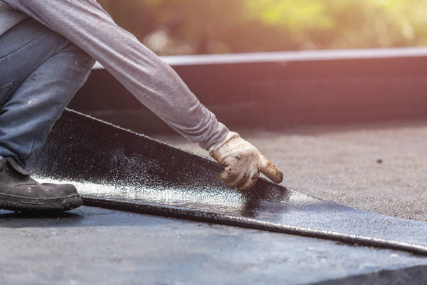 Professional Waterproofing technician working in Mount Olive, IL